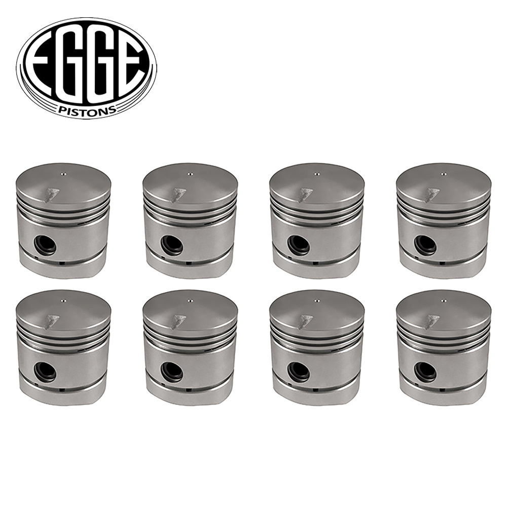 Dome Top Piston Set 040” FOR Ford 221 Flathead 3.6L V8 1937-1942 - Egge