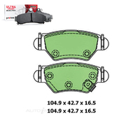 Rear Brake Pad Set FOR Holden Astra TS CDX City Equipe Zafira TT 99-06 DB1425 