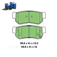 Rear Brake Pad Set FOR Hyundai Elantra Getz Santa Fe Kia Ssangyong 93-13 DB1451 