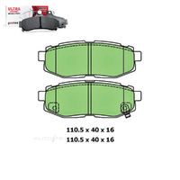 Rear Brake Pad Set FOR Subaru BRZ Forester SJ Liberty Toyota 86 07- On DB1789 