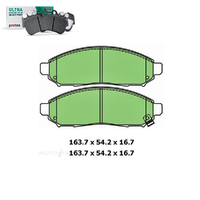 Front Brake Pad Set FOR Nissan Navara RX ST-X D40 Pathfinder R51 05-15 DB1835 