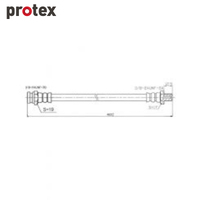 Protex Brake Hose H1007