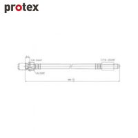 Protex Brake Hose H1055