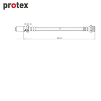 Protex Brake Hose H1152