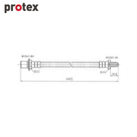 Protex Brake Hose H1160