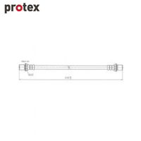 Protex Brake Hose H1163