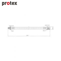 Protex Brake Hose H1202