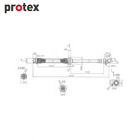 Protex Brake Hose H1226