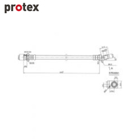 Protex Brake Hose H1227