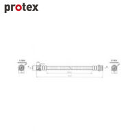 Protex Brake Hose H1282