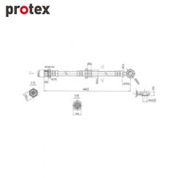 Protex Brake Hose H1332