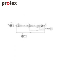 Protex Brake Hose H1360