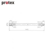 Protex Brake Hose H1383