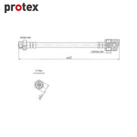 Protex Brake Hose H1409