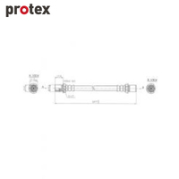 Protex Brake Hose H1535