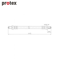 Protex Brake Hose H1544