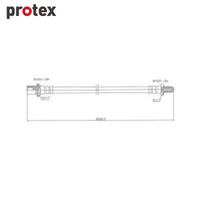 Protex Brake Hose H1547