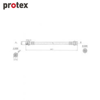 Protex Brake Hose H1553