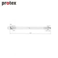 Protex Brake Hose H1556