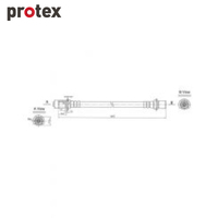 Protex Brake Hose H1565