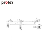 Protex Brake Hose H1619