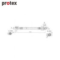 Protex Brake Hose H1672