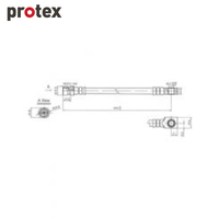 Protex Brake Hose H1674