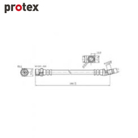 Protex Brake Hose H1679