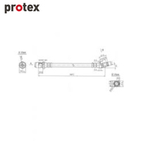 Protex Brake Hose H1687