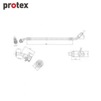 Protex Brake Hose H1723