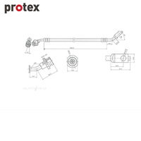 Protex Brake Hose H1724