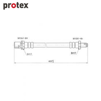 Protex Brake Hose H1728