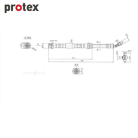 Protex Brake Hose H1761