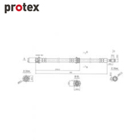 Protex Brake Hose H1773