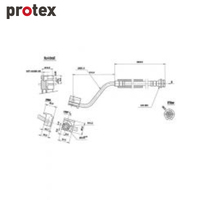 Protex Brake Hose H1774