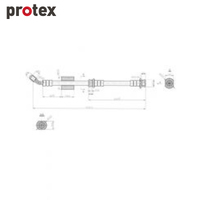 Protex Brake Hose H1797