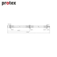 Protex Brake Hose H1803