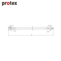 Protex Brake Hose H1815