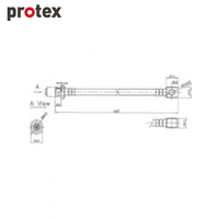 Protex Brake Hose H1816