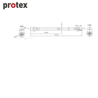 Protex Brake Hose H1837