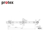 Protex Brake Hose H1846