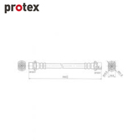 Protex Brake Hose H2022