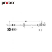 Protex Brake Hose H3026