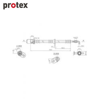 Protex Brake Hose H3476