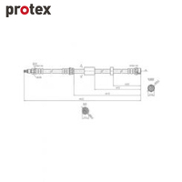 Protex Brake Hose H3481