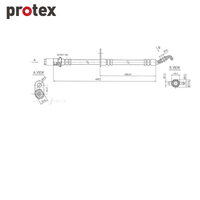 Protex Brake Hose H3486