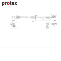 Protex Brake Hose H3497