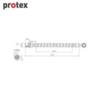 Protex Brake Hose H3508