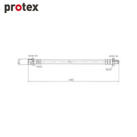 Protex Brake Hose H3515