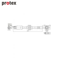 Protex Brake Hose H3568